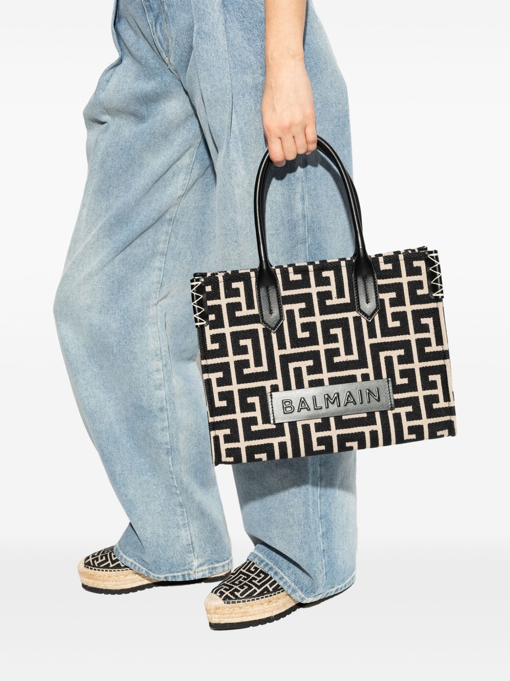 Balmain
Borsa tote B-Army  con monogramma