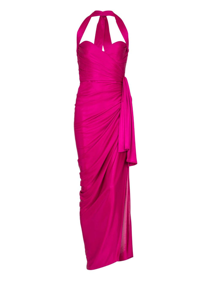 Balmain
Abito midi drappeggiato