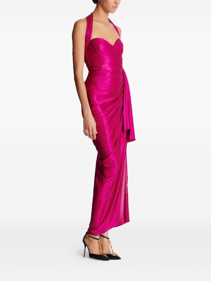 Balmain
Abito midi drappeggiato