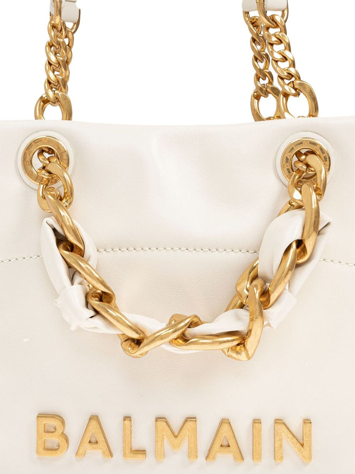 BalmainBorsa 1945 Soft piccola in pelle di vitello