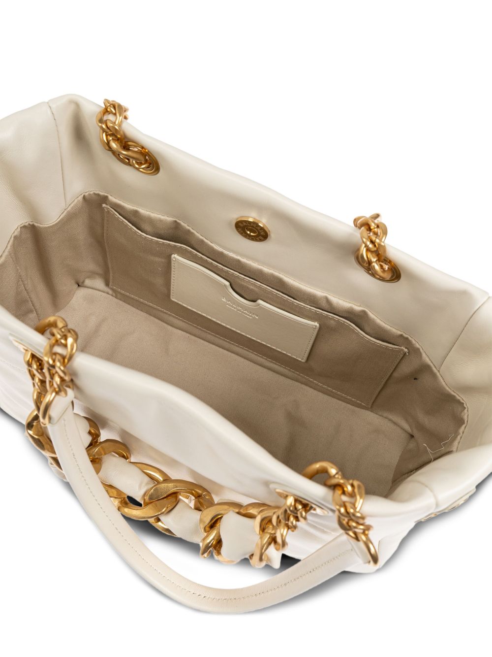 BalmainBorsa 1945 Soft piccola in pelle di vitello