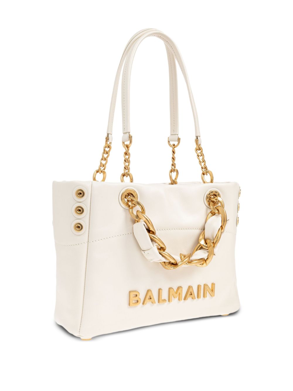 BalmainBorsa 1945 Soft piccola in pelle di vitello