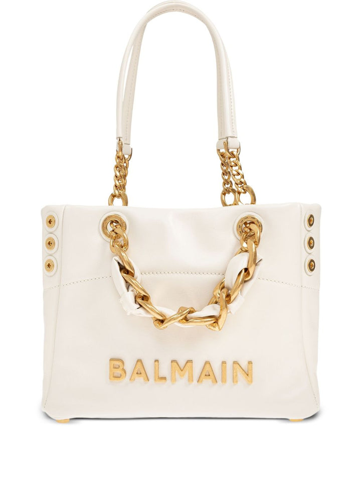 BalmainBorsa 1945 Soft piccola in pelle di vitello