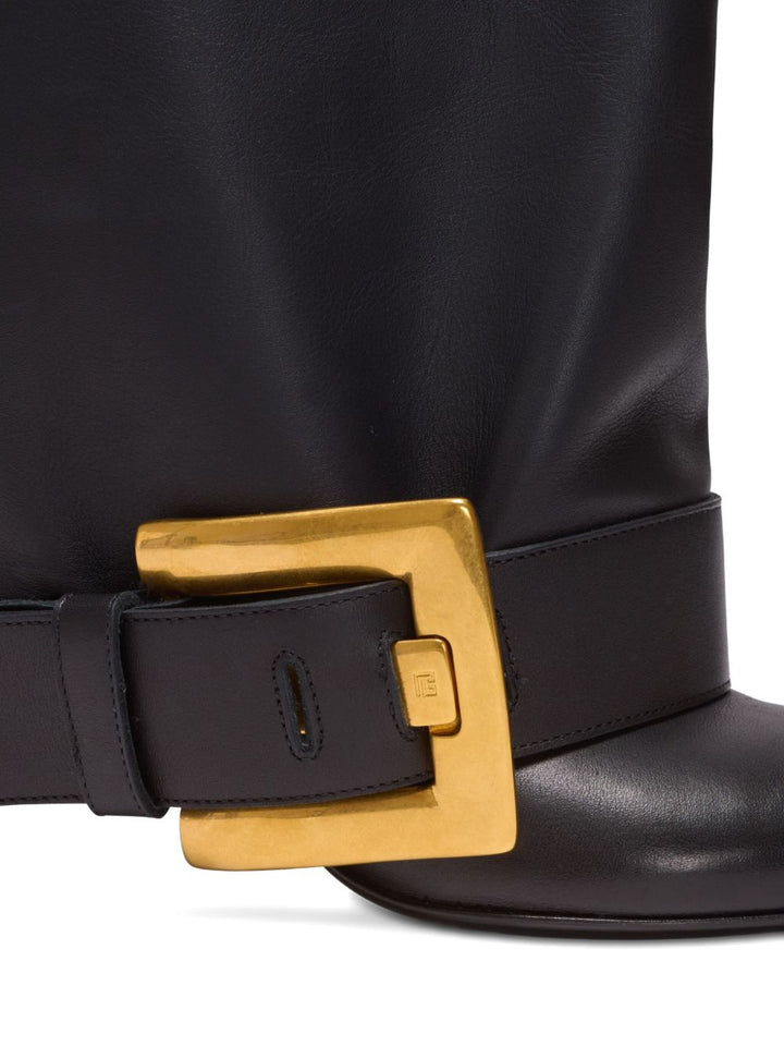 Balmain Stivali Anthem in pelle di vitello