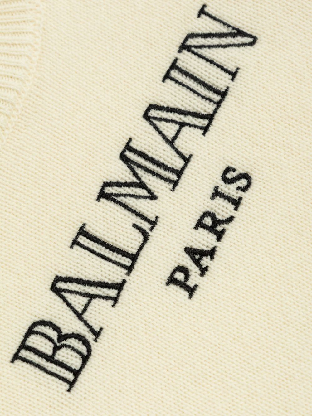 Balmain Kids Maglione con ricamo