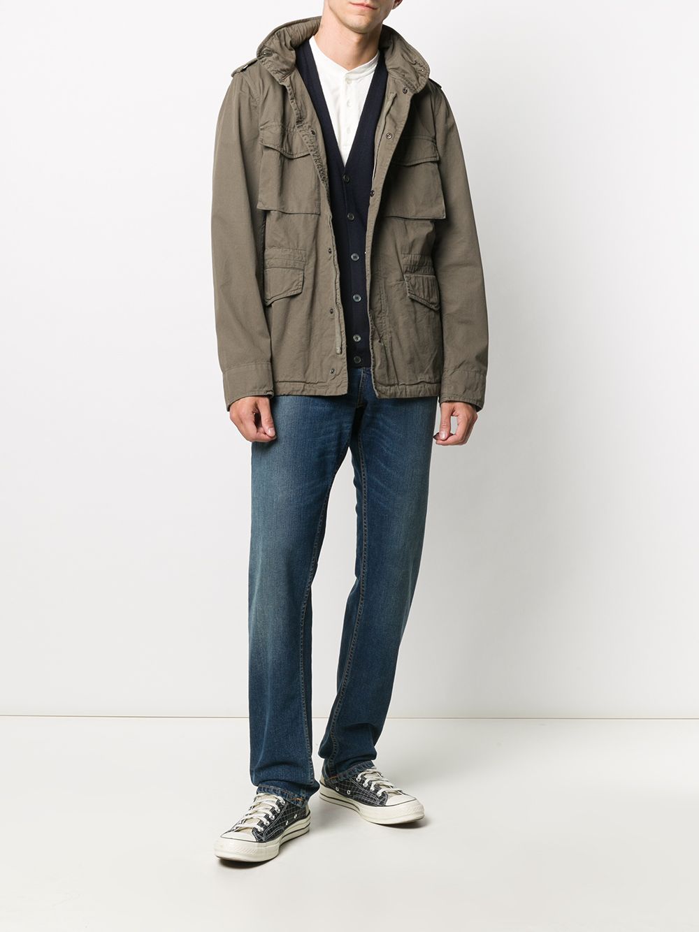 Barba Cardigan con scollo a V