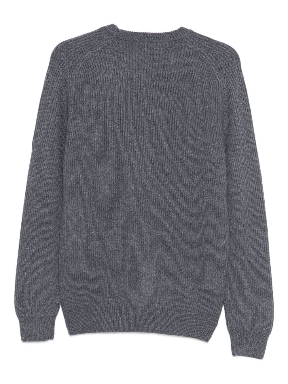BARBA 
Maglione grigio girocollo manica lunga