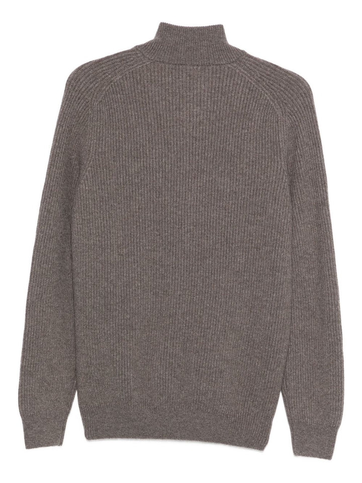 BARBA Cardigan tortora