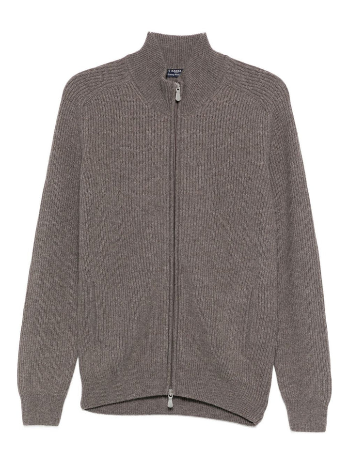 BARBA Cardigan tortora