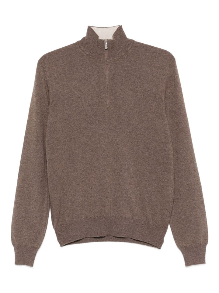 Barba
maglione a collo alto con zip