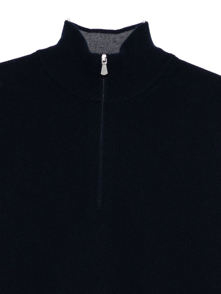 BARBA 
Cardigan nero manica lunga