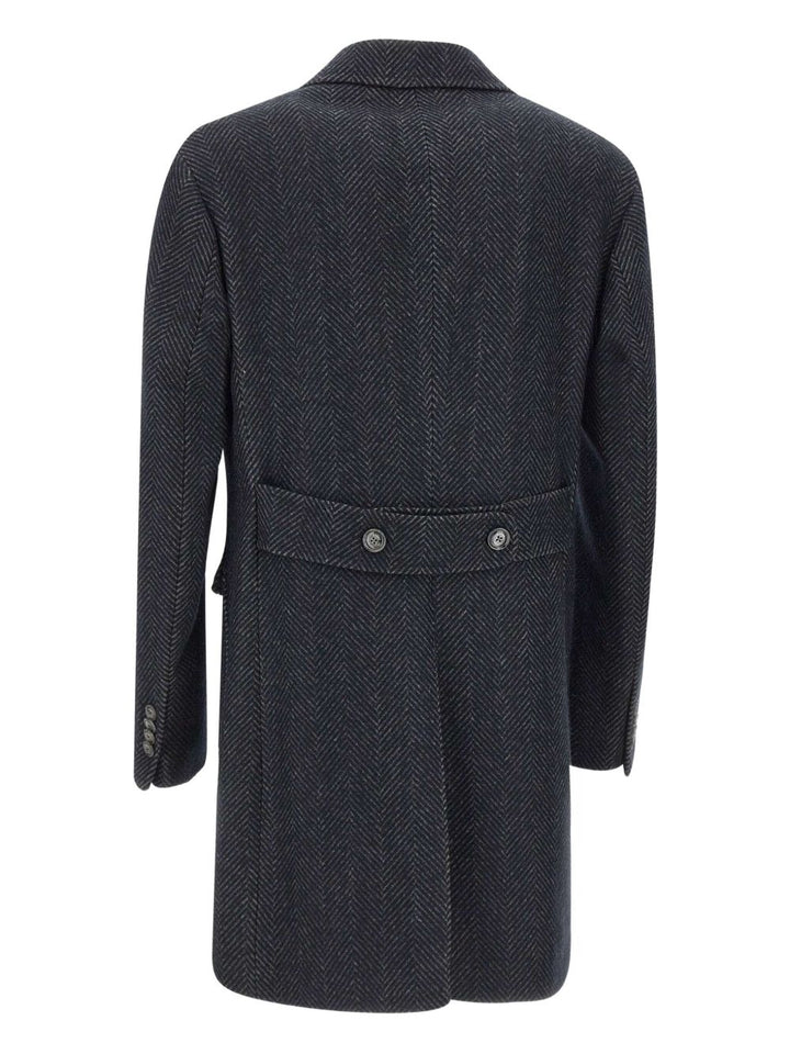 Barba
Cappotto con revers a lancia