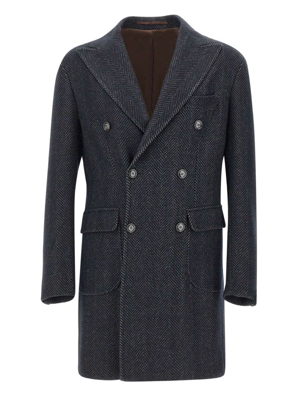 Barba
Cappotto con revers a lancia