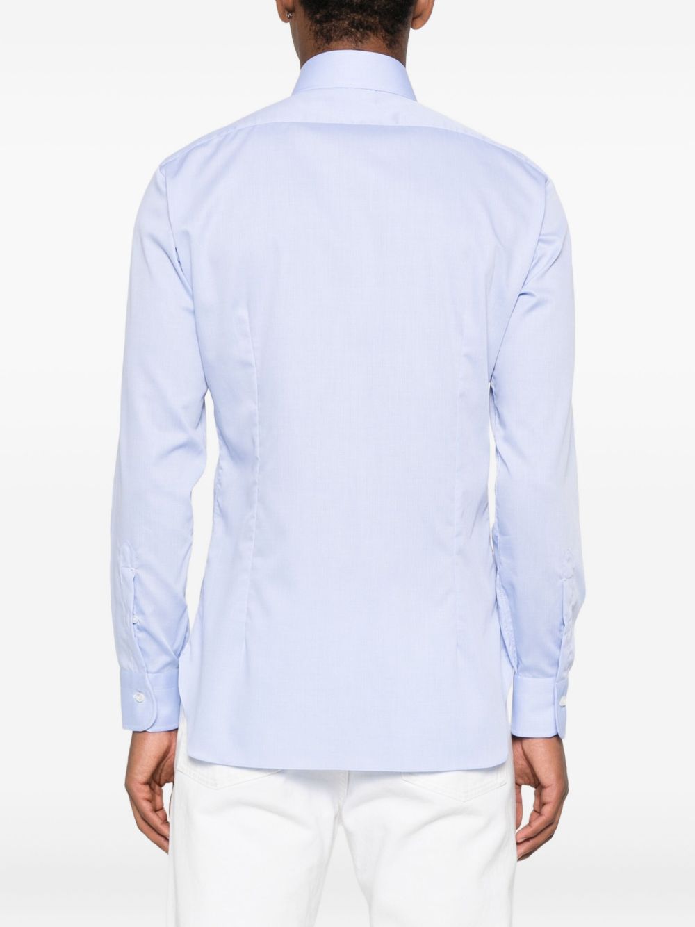 Barba
Camicia a maniche lunghe con colletto semirigido e bottoni