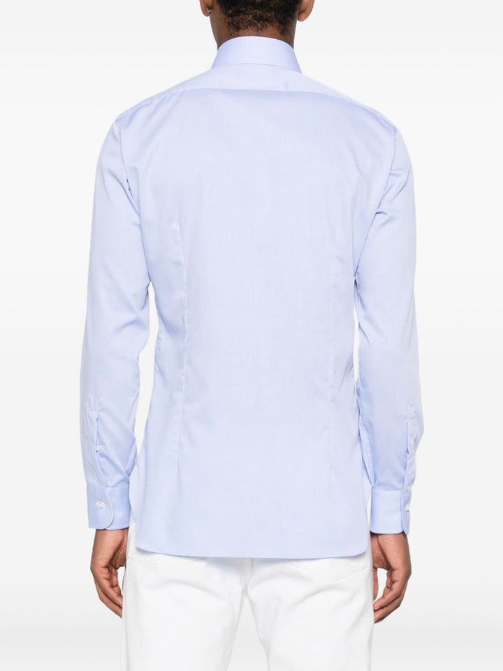 Barba
Camicia a maniche lunghe con colletto semirigido e bottoni