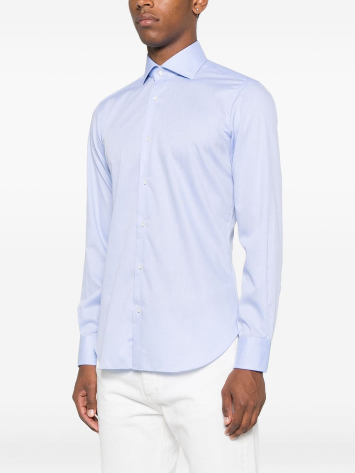 Barba
Camicia a maniche lunghe con colletto semirigido e bottoni