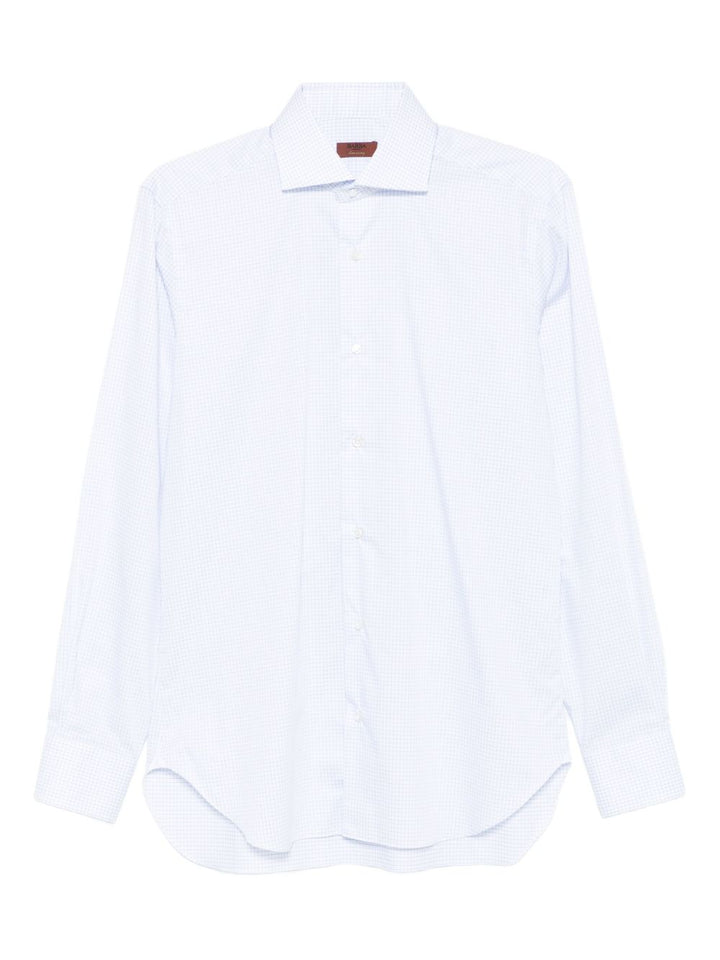 Barba
Camicia a maniche lunghe con colletto semirigido e bottoni