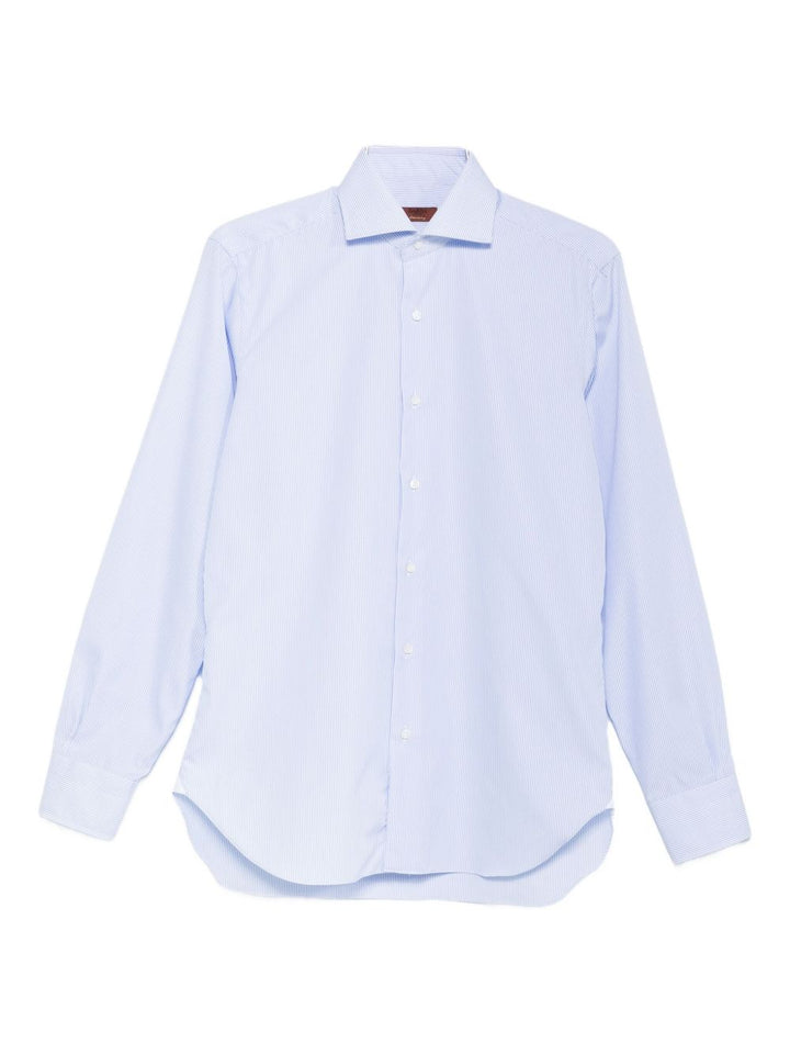 Barba
Camicia a maniche lunghe con colletto semirigido e bottoni