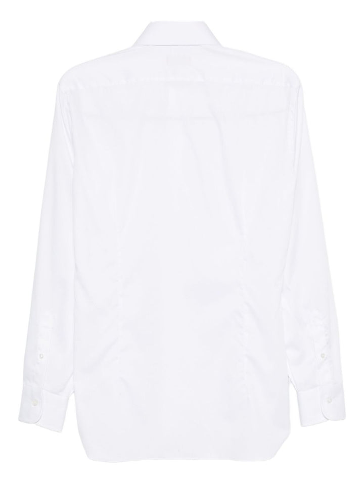 Barba Camicia a maniche lunghe con colletto semirigido e bottoni