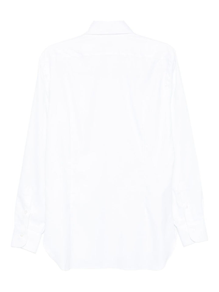 Barba Camicia a maniche lunghe con colletto semirigido e bottoni