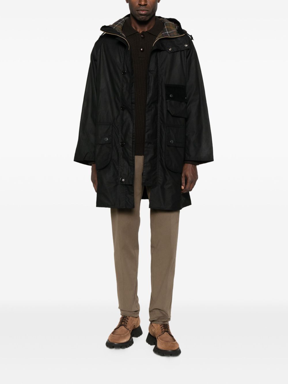 BarbourCappotto con cappuccio Solway