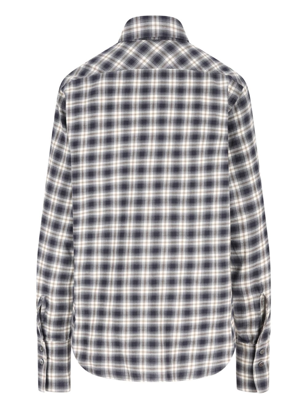 Barena
Camicia nera/avorio a quadri