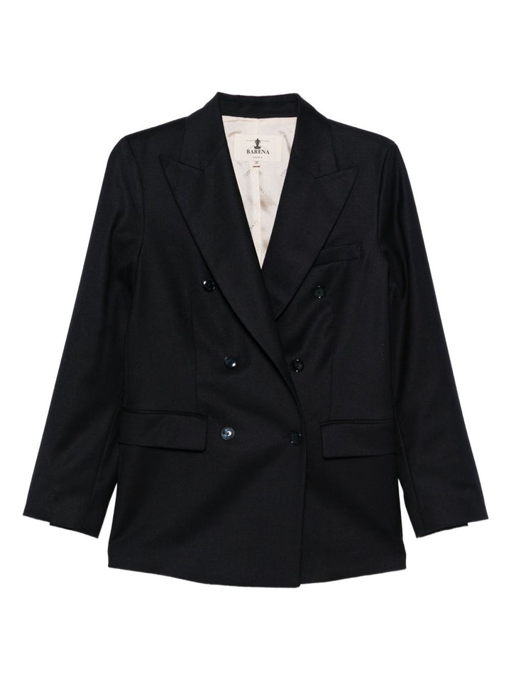 BARENA Giacche doppiopetto Blu