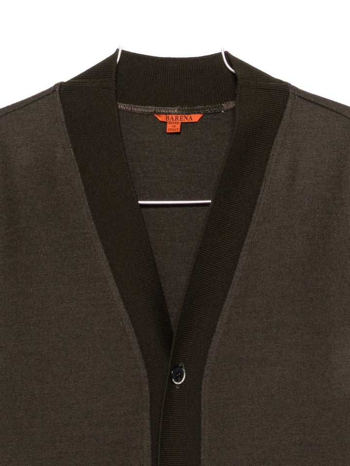 Barena
Cardigan con bottoni e scollo a V