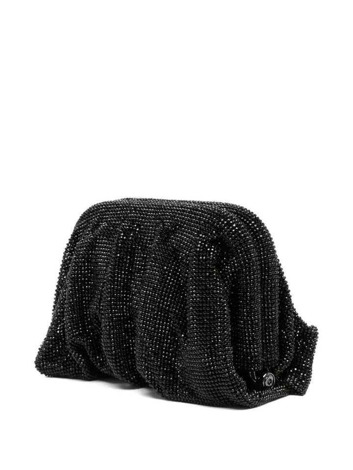 Benedetta Bruzziches Pochette plissettata con perline