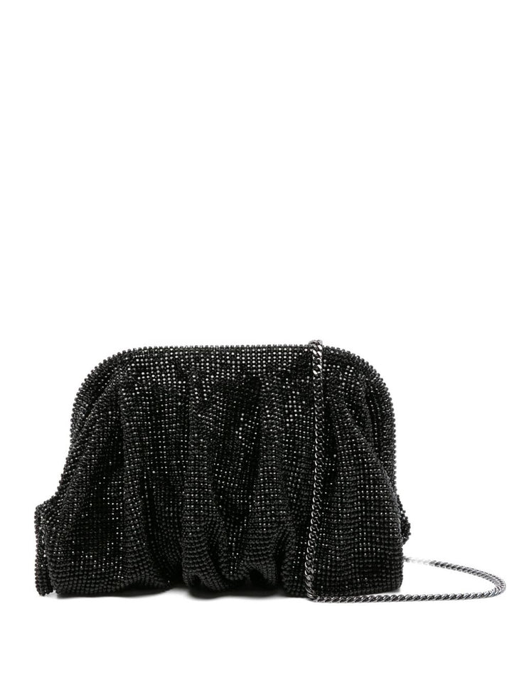 Benedetta Bruzziches Pochette plissettata con perline