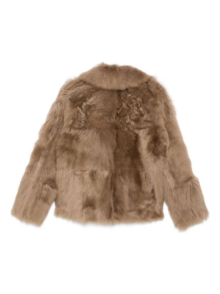 Blancha Giacca in montone marrone chiaro