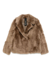 Blancha Giacca in montone marrone chiaro