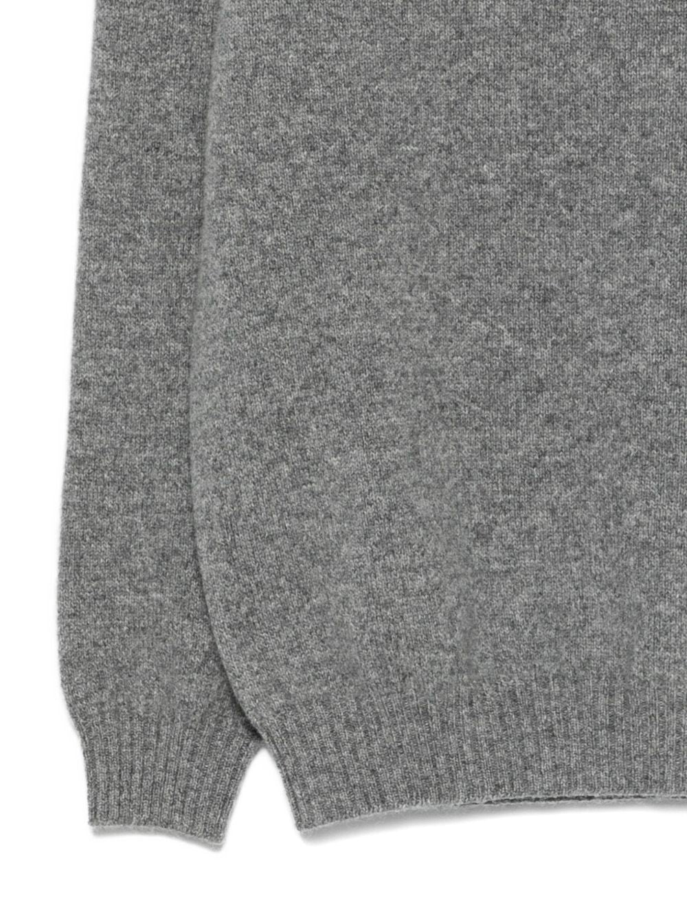 Boglioli Maglione grigio girocollo