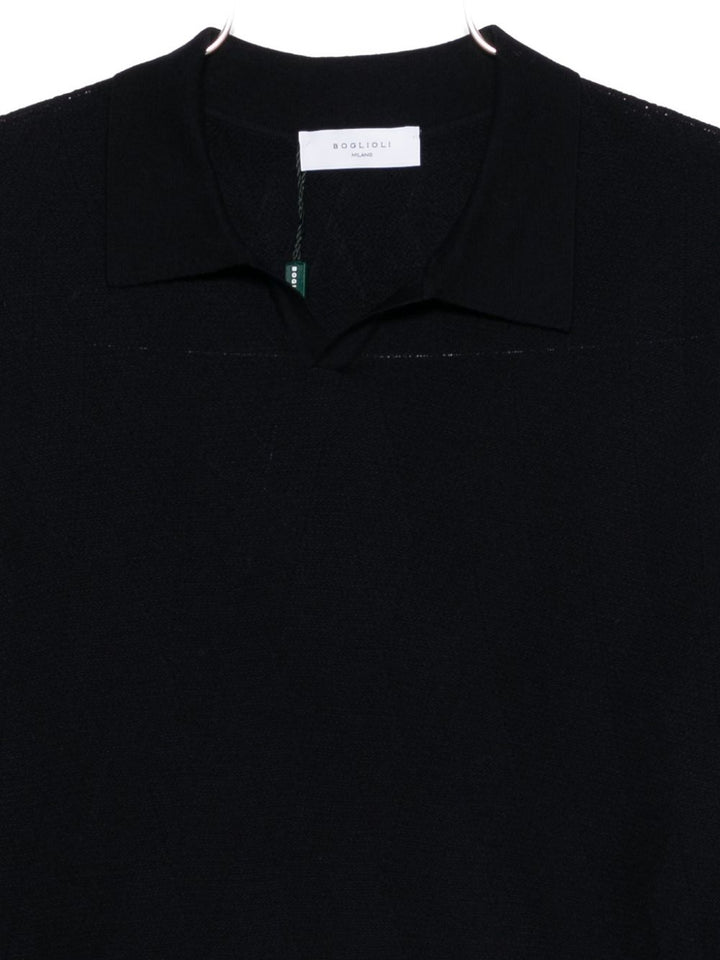 Boglioli
T-shirt in lana con collo a polo