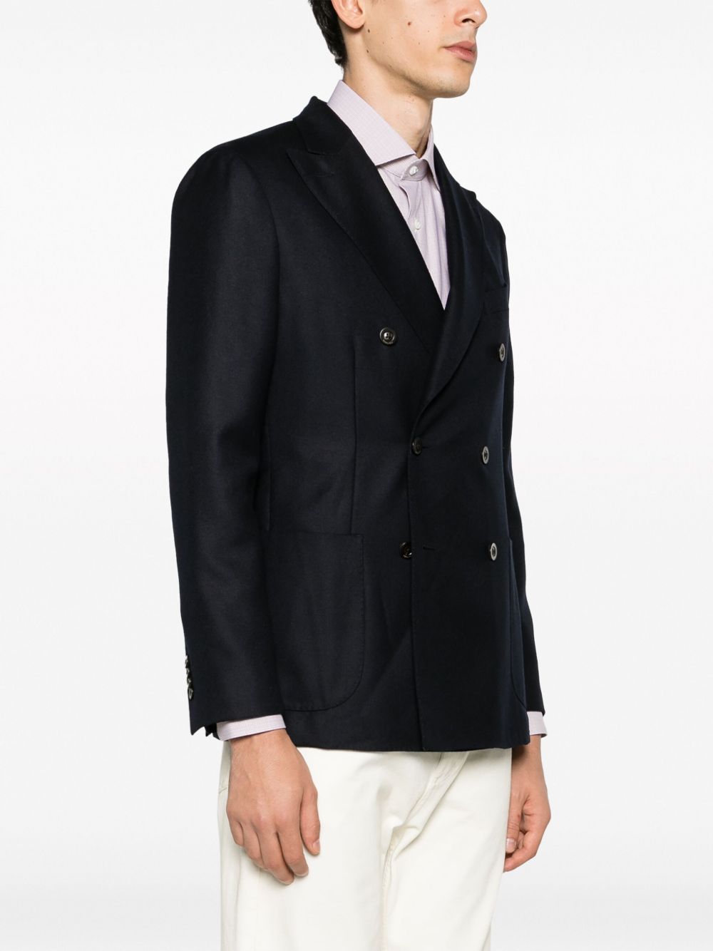 Boglioli
Giacca in lana vergine blu navy