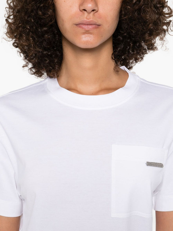 Brunello Cucinelli
T-shirt con taschino
