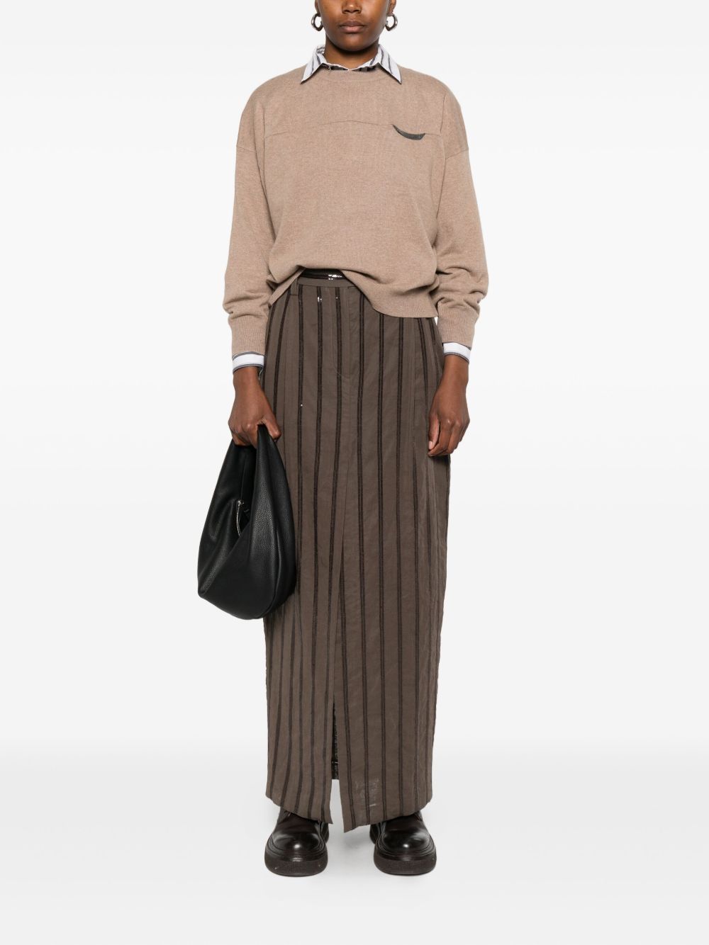 Brunello Cucinelli
T-shirt con taschino finto