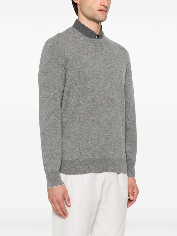 Brunello Cucinelli Maglione girocollo in cashmere