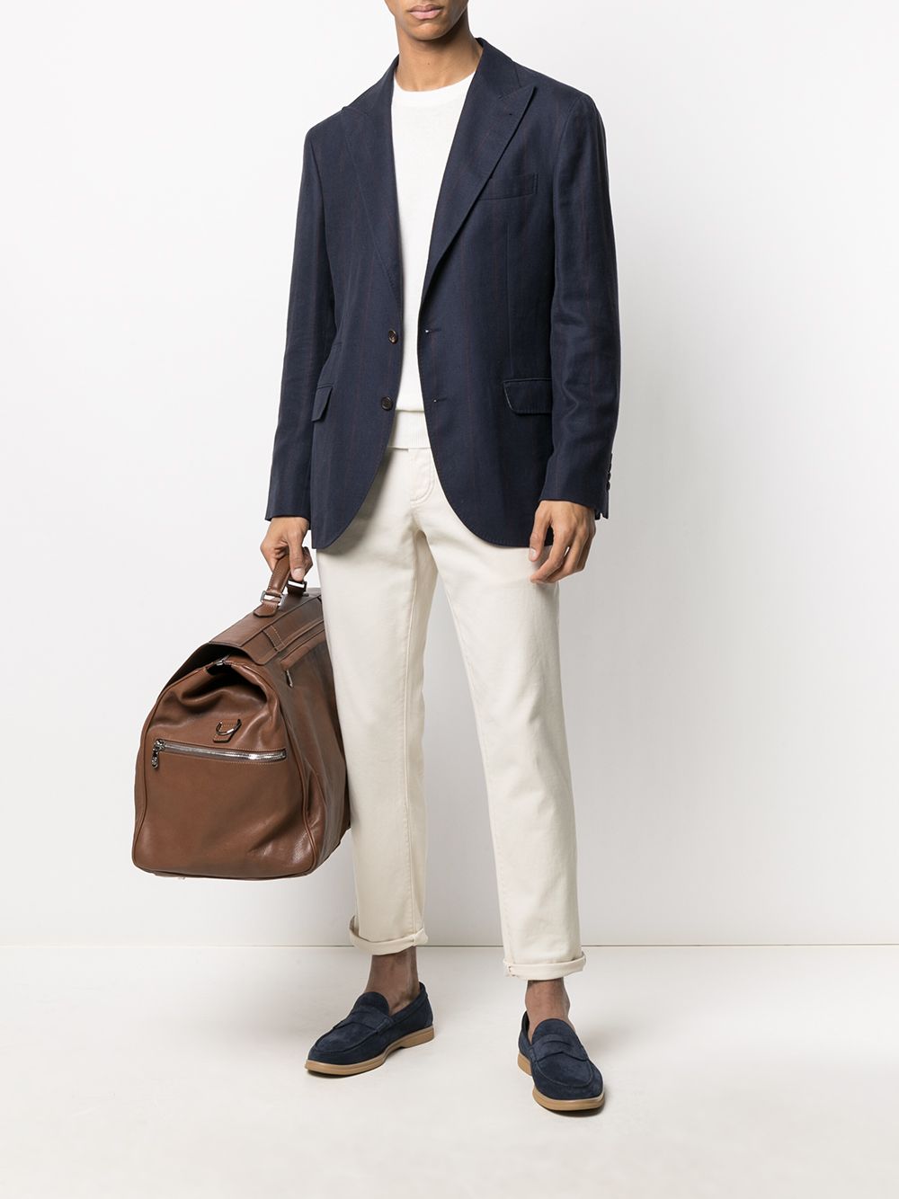 Brunello Cucinelli
Maglione in cashmere bianco