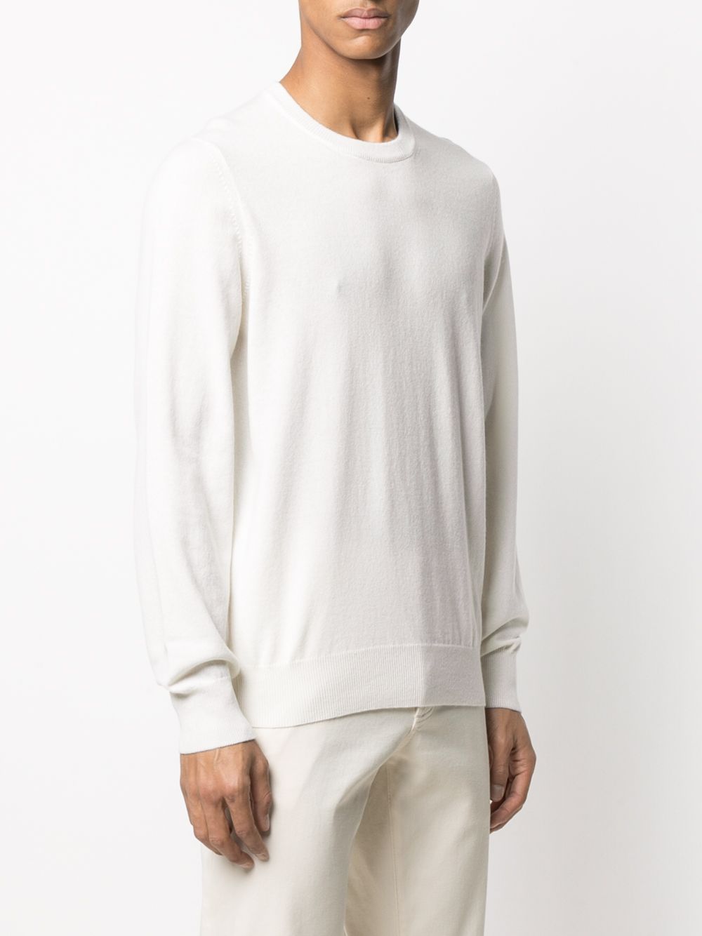 Brunello Cucinelli
Maglione in cashmere bianco