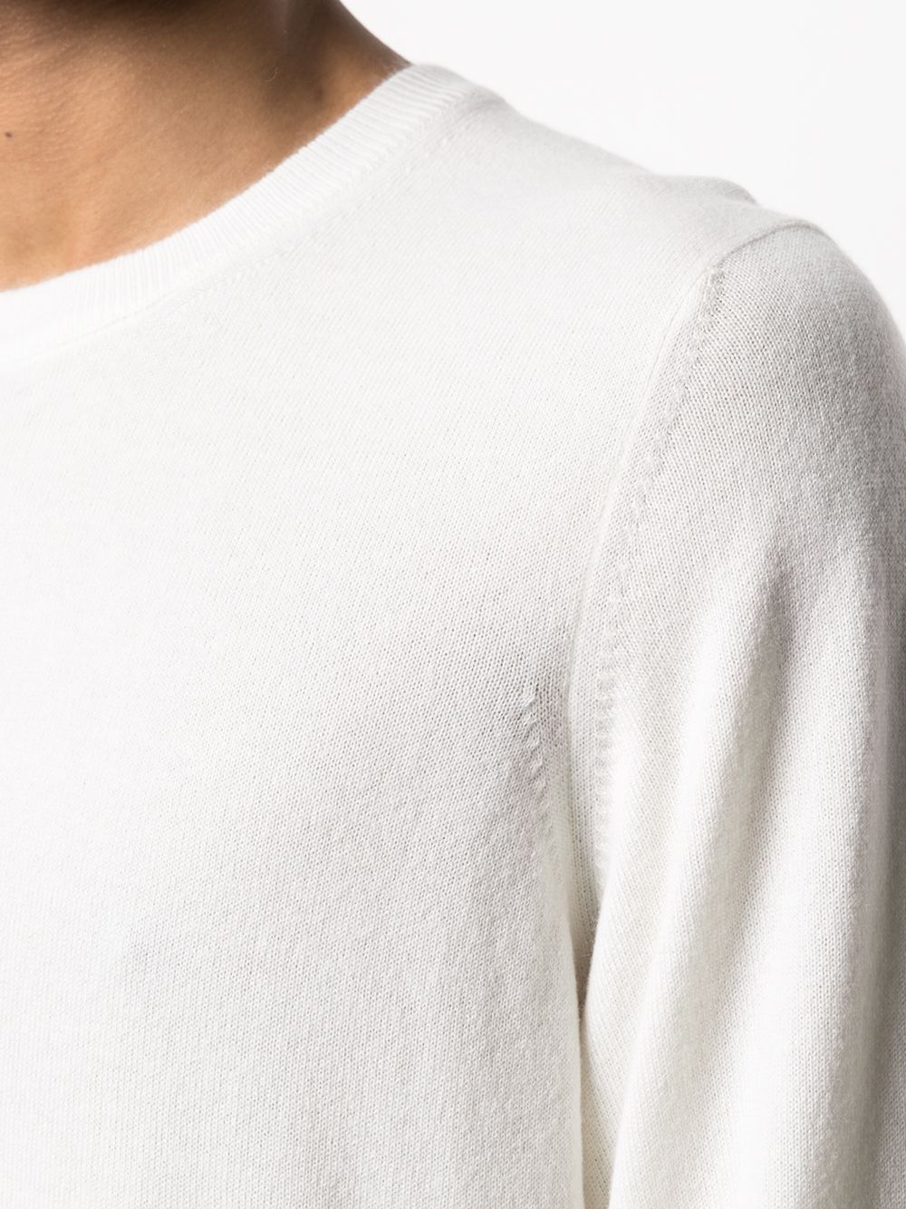 Brunello Cucinelli
Maglione in cashmere bianco