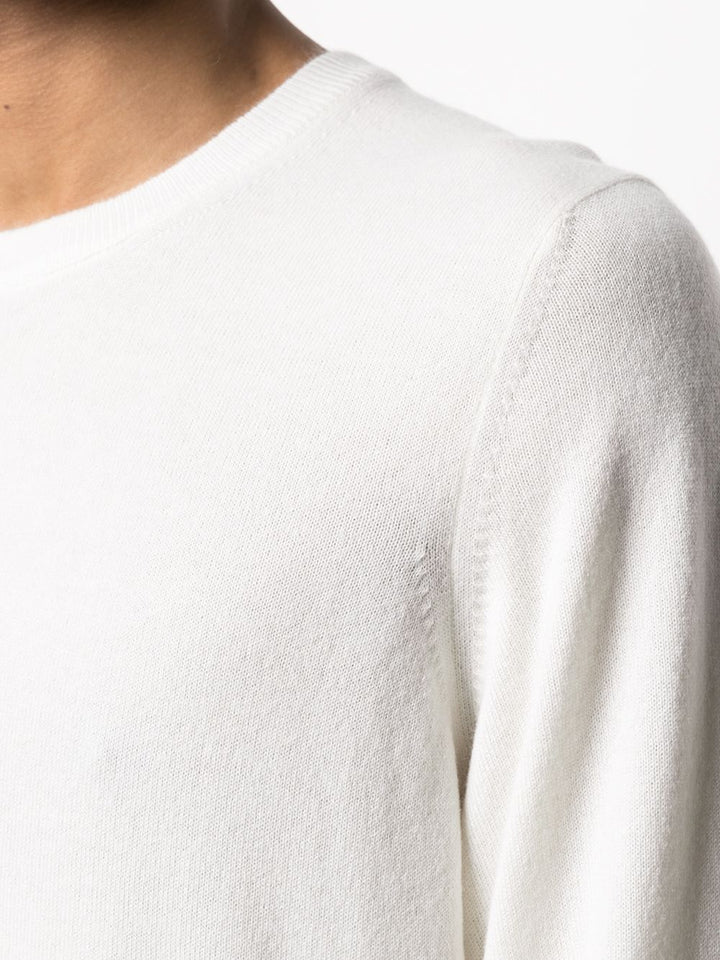 Brunello Cucinelli
Maglione in cashmere bianco
