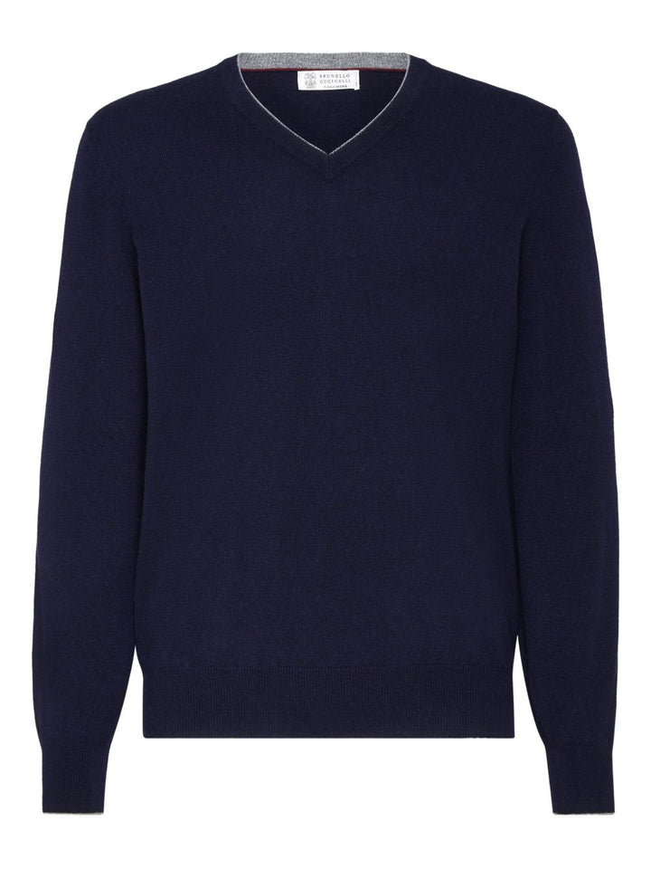 Brunello Cucinelli
Maglione con scollo a V