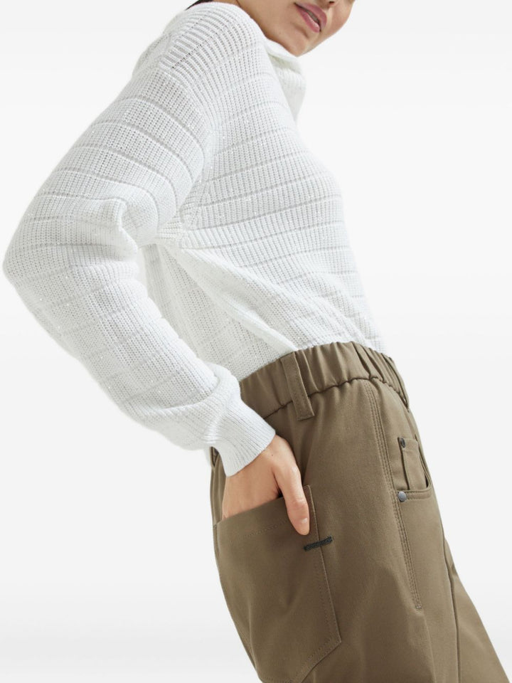 Brunello Cucinelli
Pantaloni a vita alta