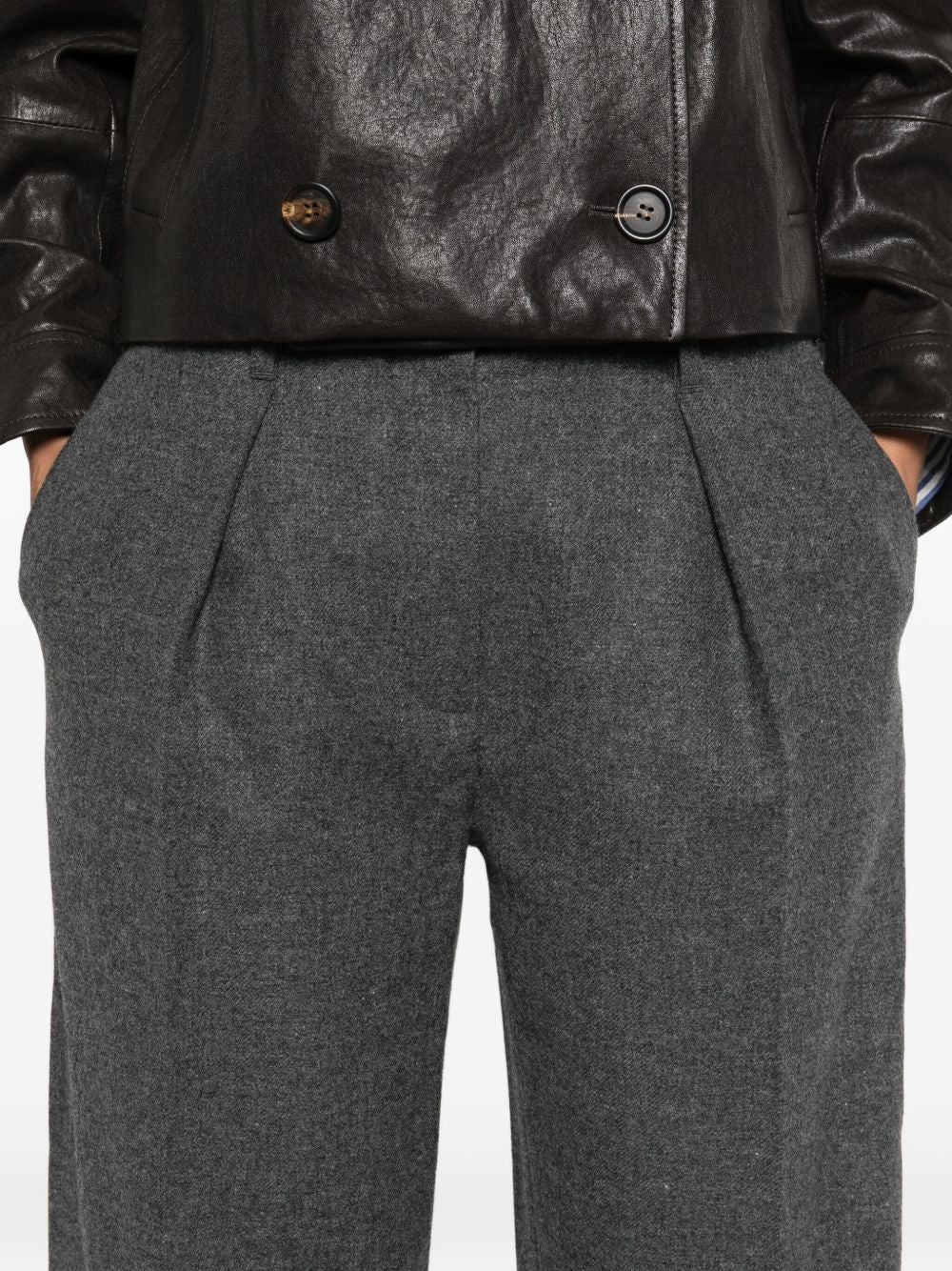 Brunello Cucinelli Pantaloni plissé