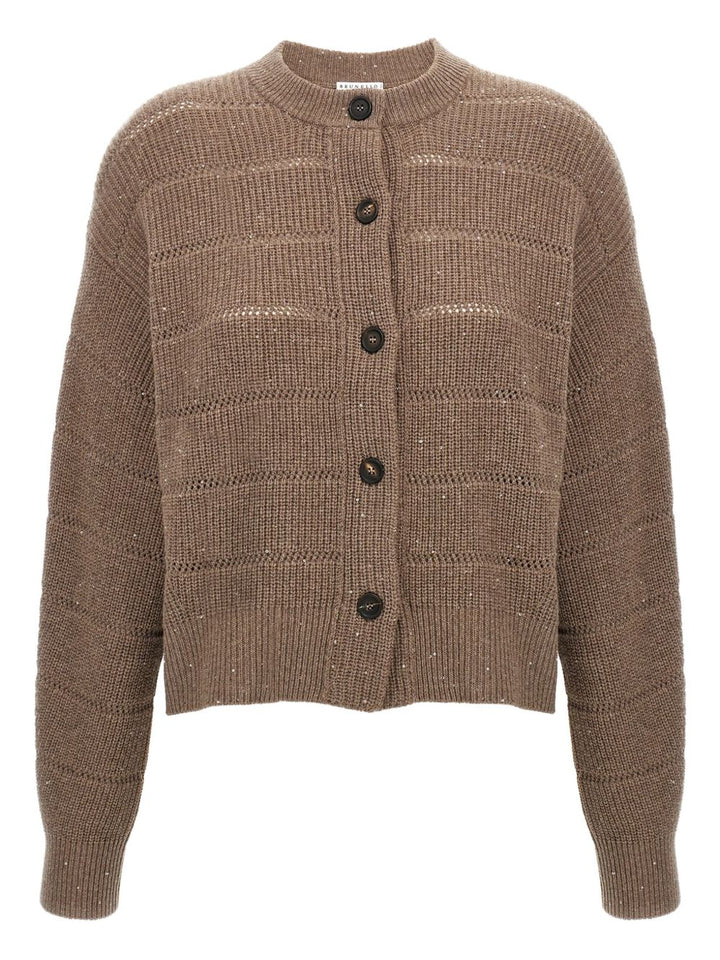 Brunello Cucinelli
Cardigan a coste
