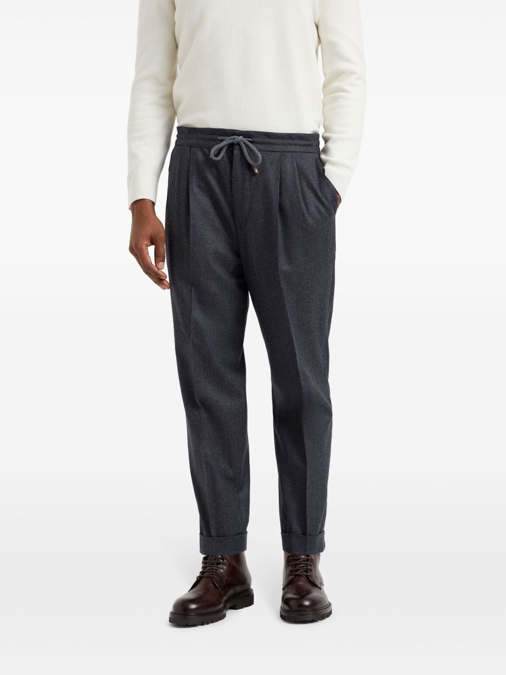 Brunello Cucinelli
Pantaloni affusolati con coulisse