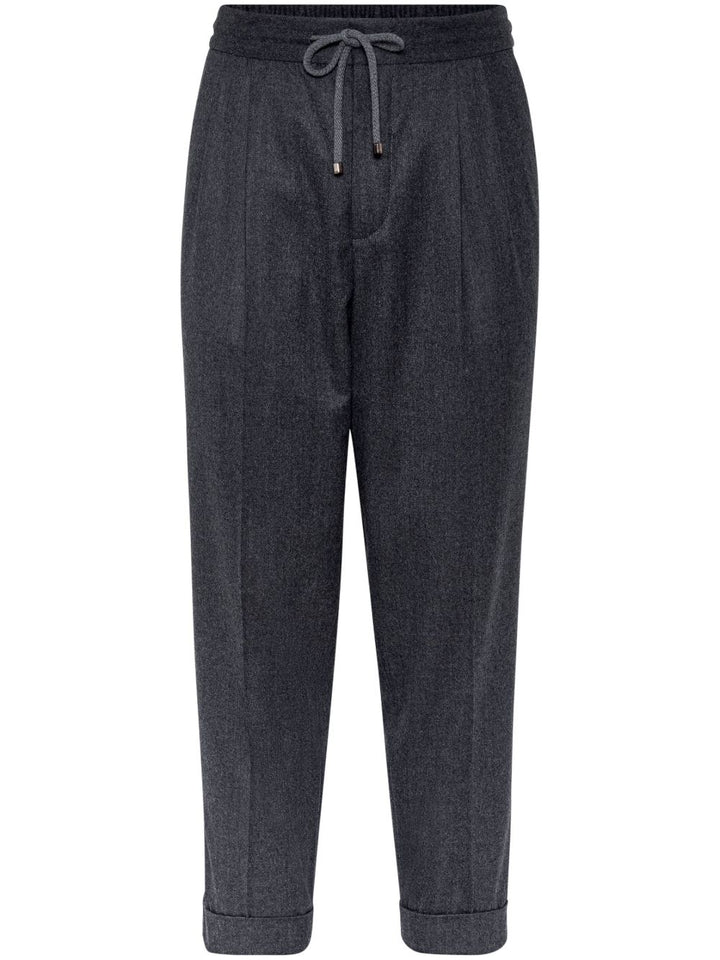 Brunello Cucinelli
Pantaloni affusolati con coulisse