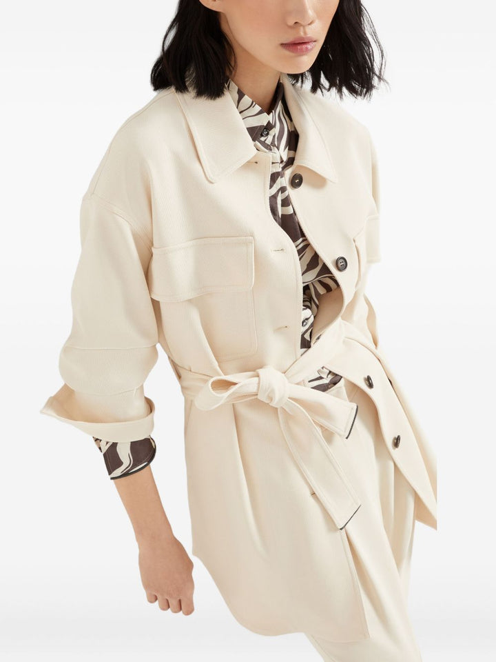 Brunello Cucinelli
Cappotto bianco