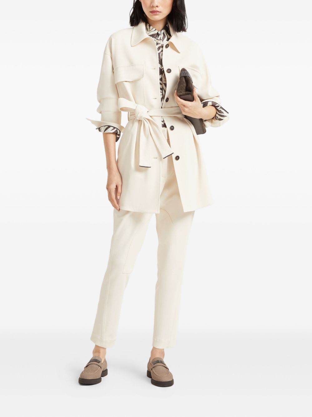 Brunello Cucinelli
Cappotto bianco